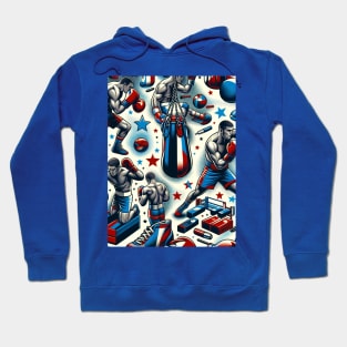 Ringside Rhythms: The Boxing Beat Hoodie